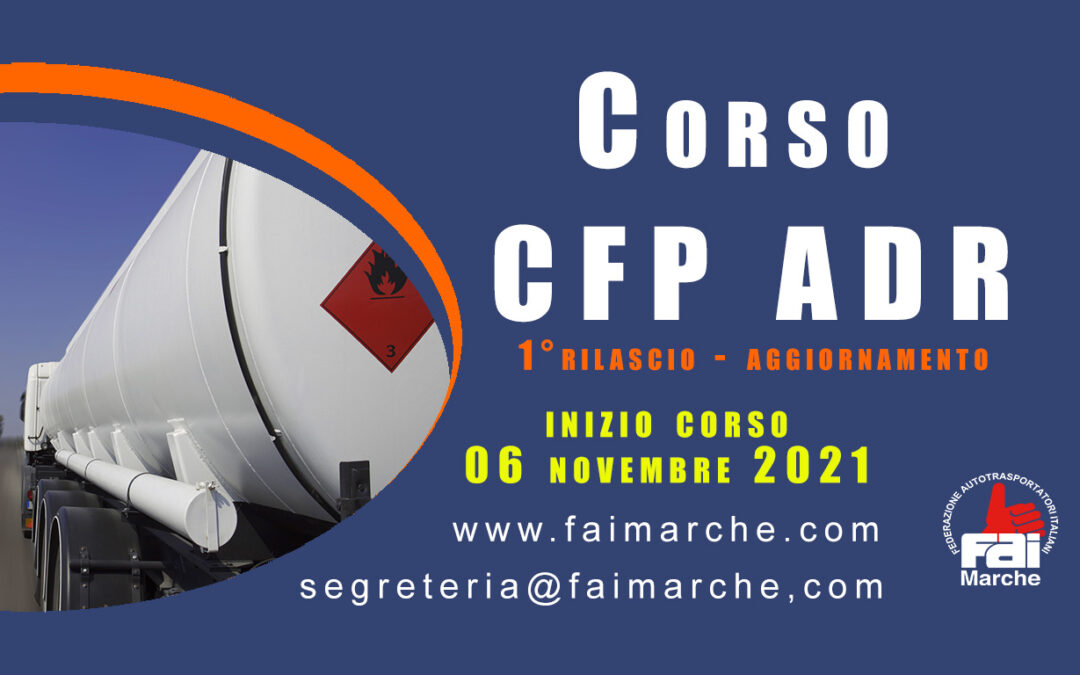 CFP ADR – CORSO AGGIORNAMENTO – 1° RILASCIO