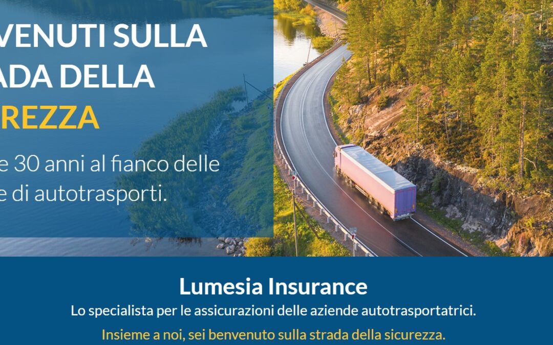 Lumesia Insurance lancia la prima piattaforma digitale in Italia dedicata alle assicurazioni online autotrasportatori
