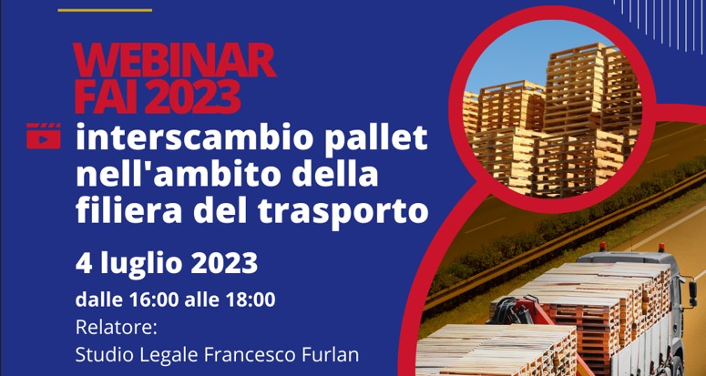 Interscambio pallet nell’ambito della filiera del trasporto.