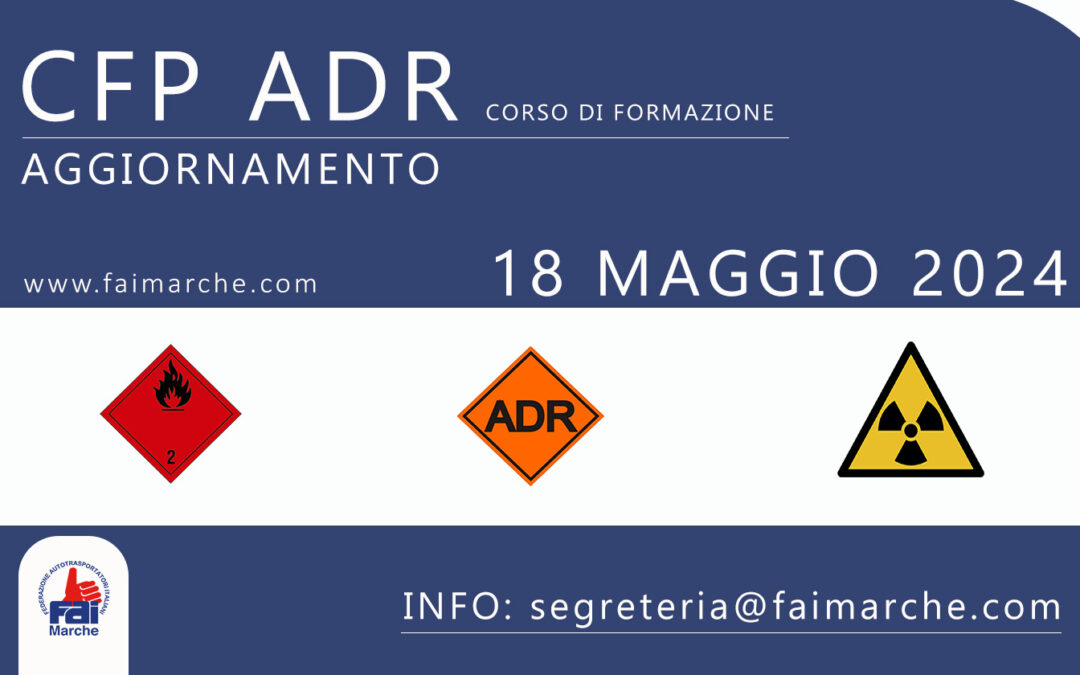 Patentino ADR. Corso di Formazione